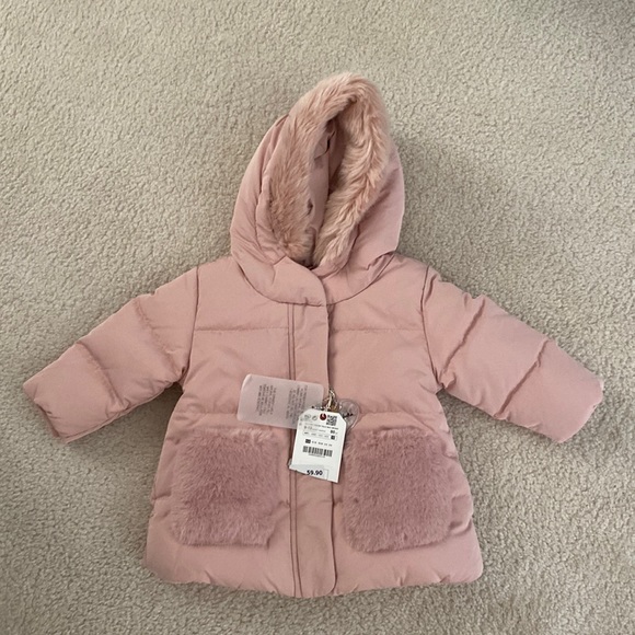 COPY - Girls baby Zara down coat